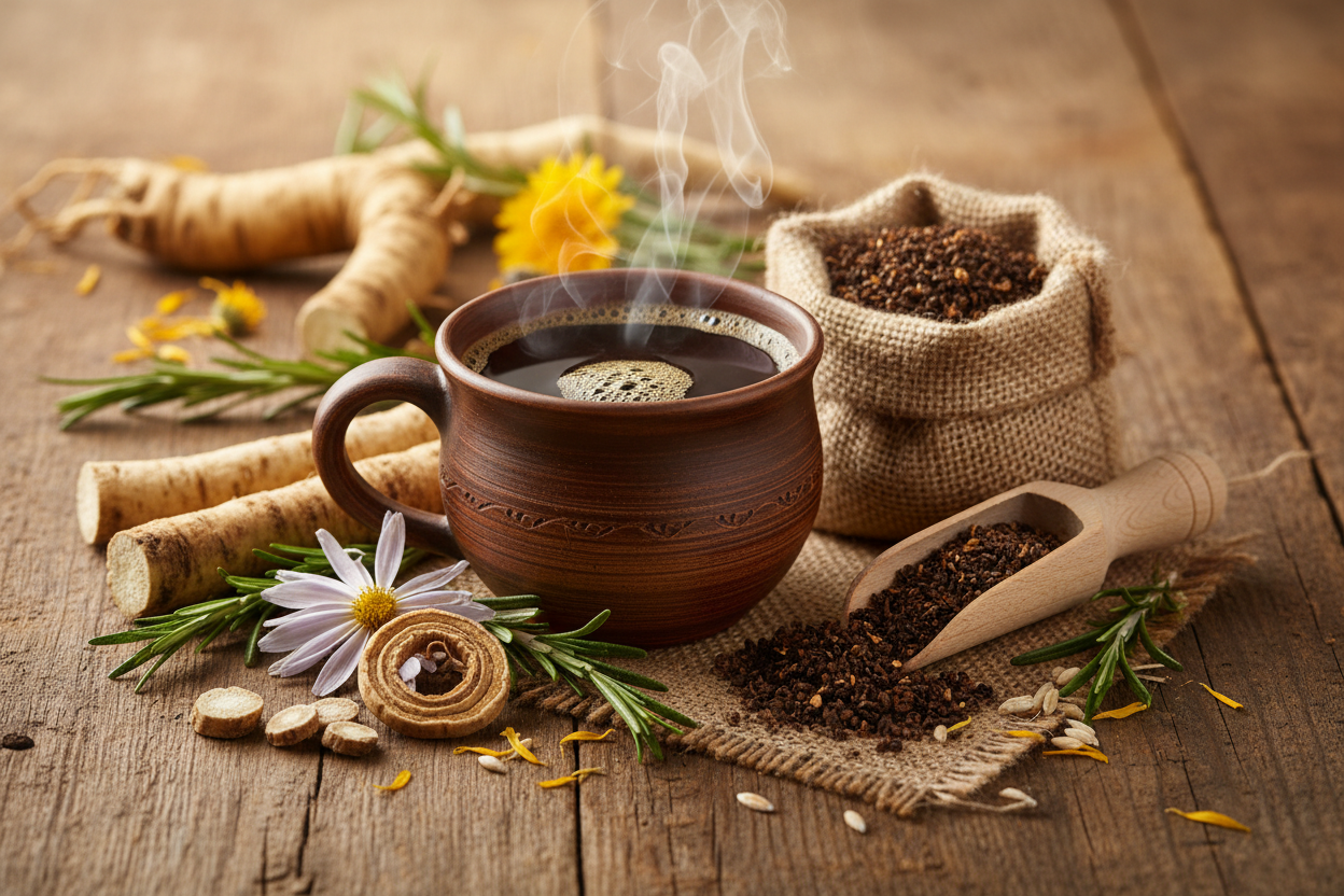 August Uncommon Herbal Coffee